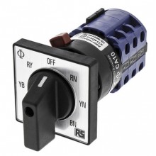 7 positions Rotary Switch, Knob