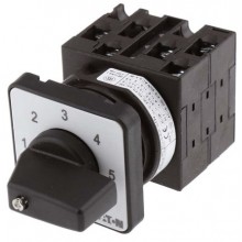 5 positions 30 °, 45 °, 60 °, 90 ° Rotary Switch, 690 V, 20 A, Rotary Knob