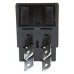 DPST Rocker Switch, On-Off, 16 A@ 250 V ac 30mm 22mm
