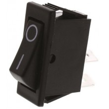 SPST Rocker Switch, On-Off, 16 A@ 250 V ac 30mm 11mm