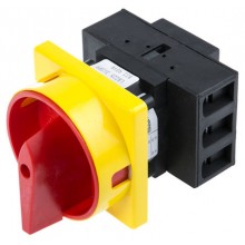 3 Pole Front Panel Mount Non-Fused Switch Disconnector, 25 A, 11 kW, IP65