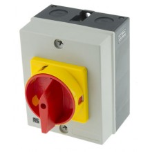 4 Pole DIN Rail, Panel Mount Non-Fused Switch Disconnector, 32 A, 11 kW, IP65