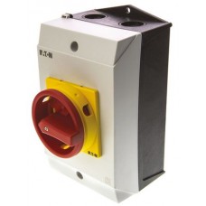 3 Pole Surface Mount Non-Fused Switch Disconnector, NO, 25 A, 13 kW, IP65