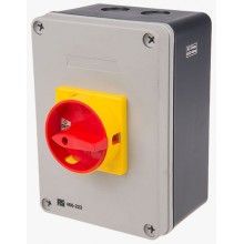 4 Pole DIN Rail, Panel Mount Non-Fused Switch Disconnector, 63 A, 22 kW, IP65